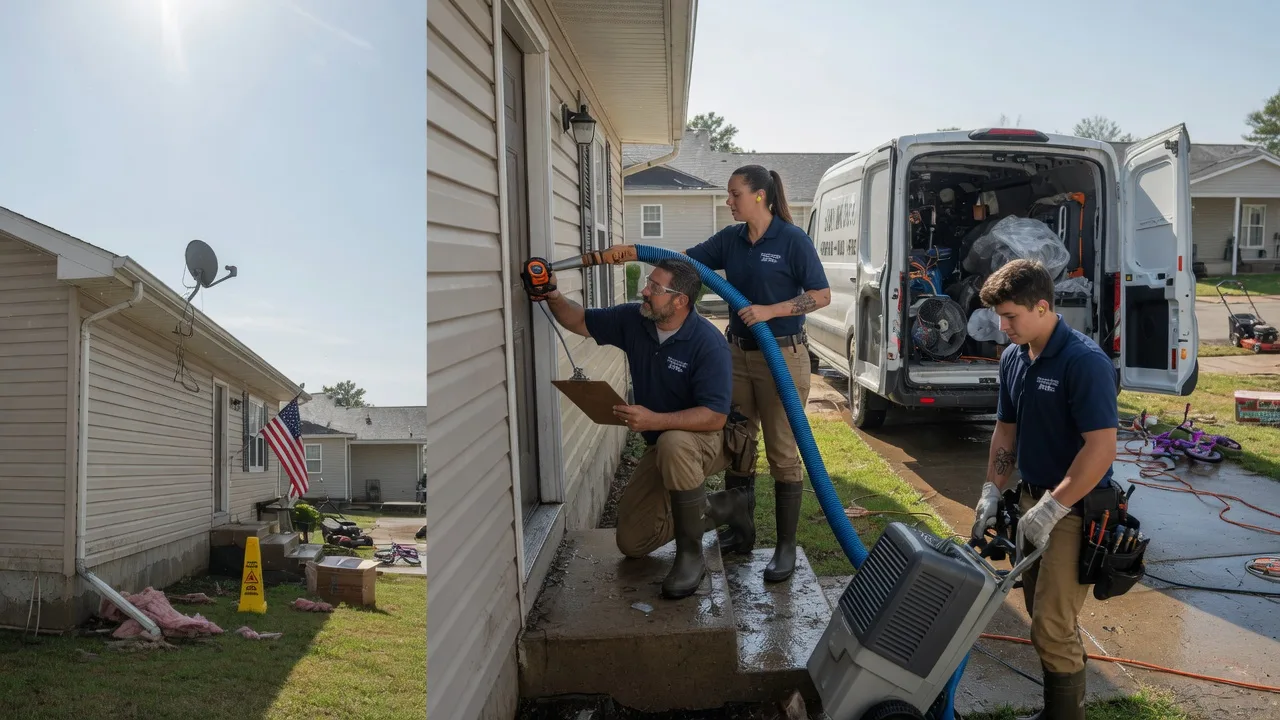 Ceiling Water Damage Restoration in Essex, IL near me